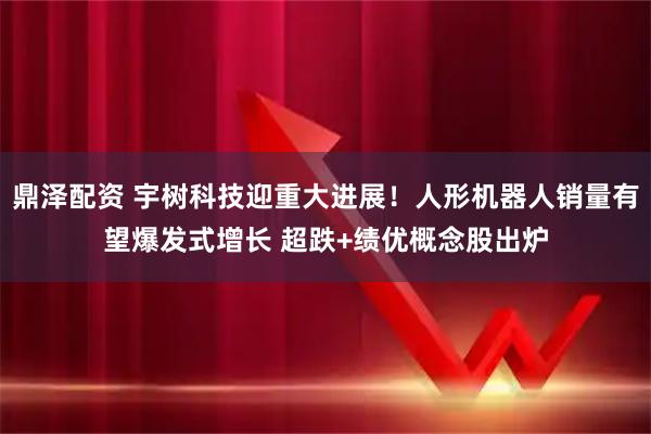 鼎泽配资 宇树科技迎重大进展！人形机器人销量有望爆发式增长 超跌+绩优概念股出炉