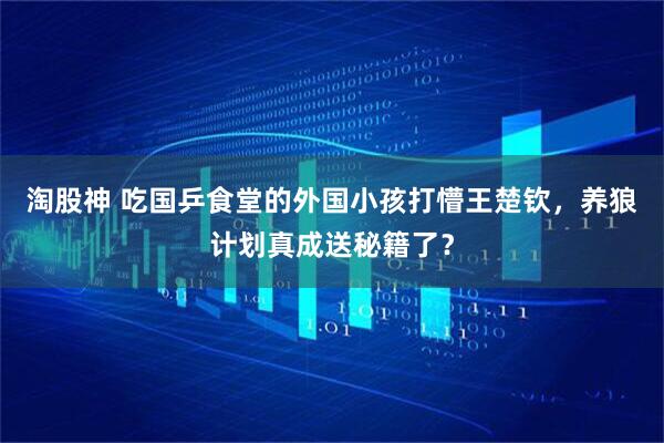 淘股神 吃国乒食堂的外国小孩打懵王楚钦，养狼计划真成送秘籍了？