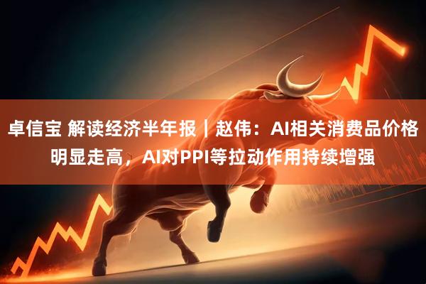 卓信宝 解读经济半年报｜赵伟：AI相关消费品价格明显走高，AI对PPI等拉动作用持续增强